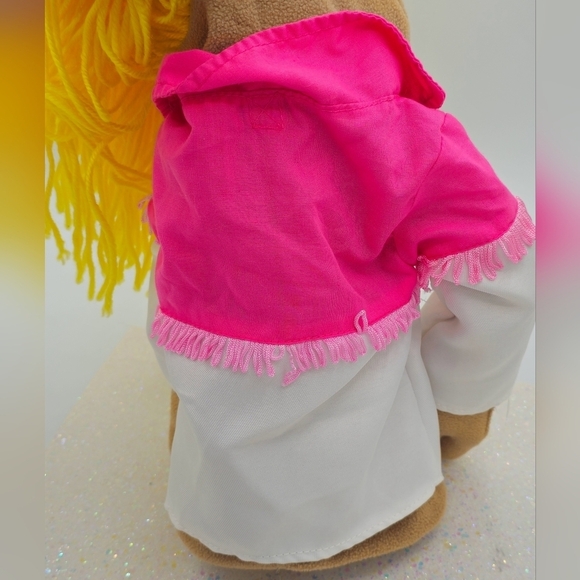 Melissa & Doug Cowgirl Pink White Yellow Puppet - Picture 6 of 7